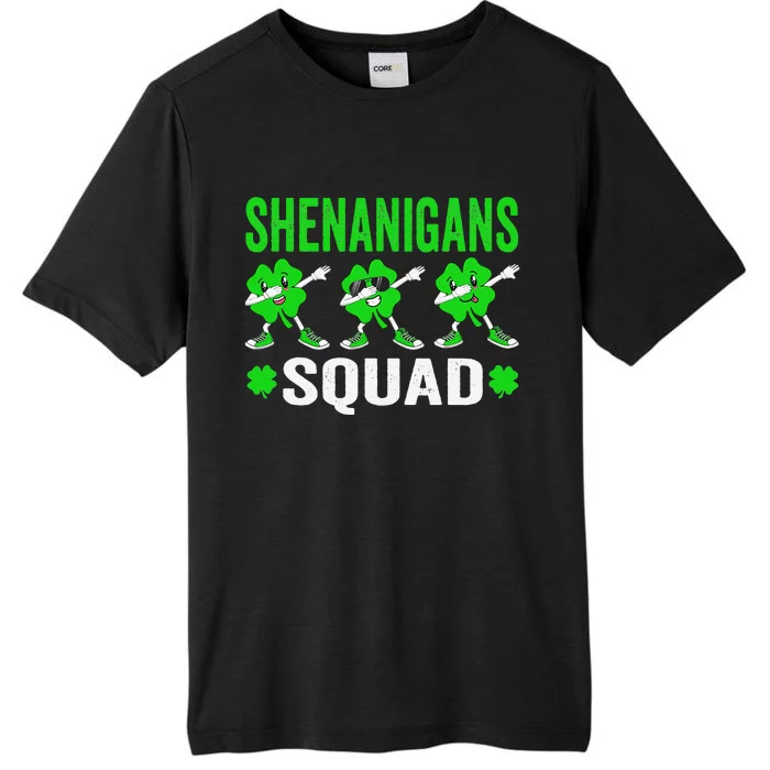 Shenanigans Squad Happy st patrick green shamrocks ChromaSoft Performance T-Shirt