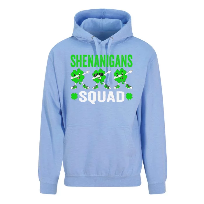 Shenanigans Squad Happy st patrick green shamrocks Unisex Surf Hoodie