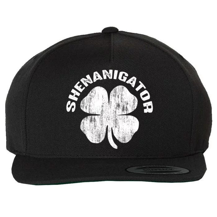 Shenanigator Wool Snapback Cap