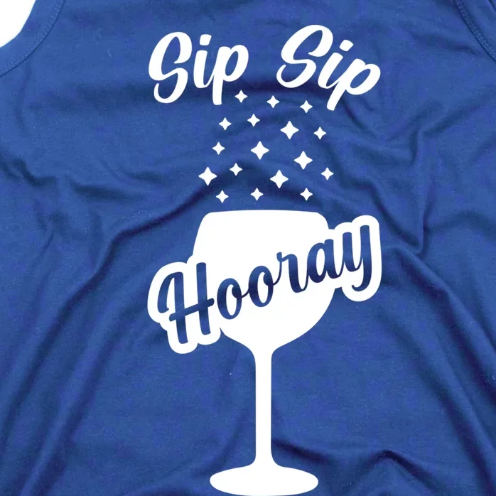 Sip Sip Hooray Bachelorette Gift Tank Top