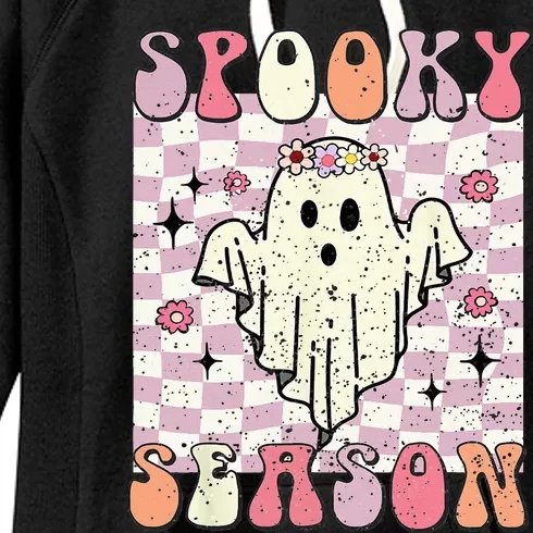 Spooky Season Halloween Season Spooky Babe Women's Fleece Hoodie