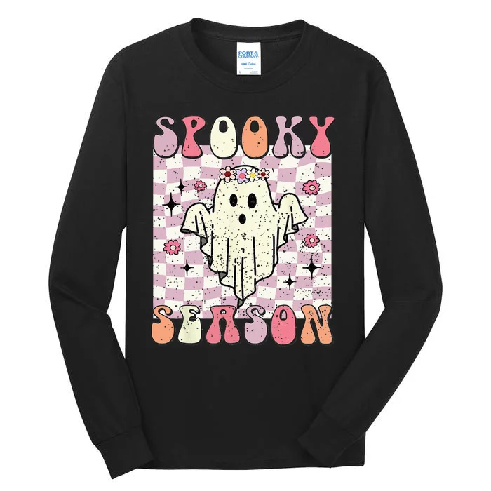 Spooky Season Halloween Season Spooky Babe Tall Long Sleeve T-Shirt