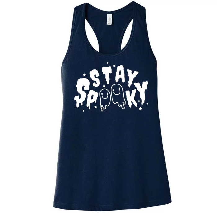 Stay Spooky Halloween Festive Women's Racerback Tank