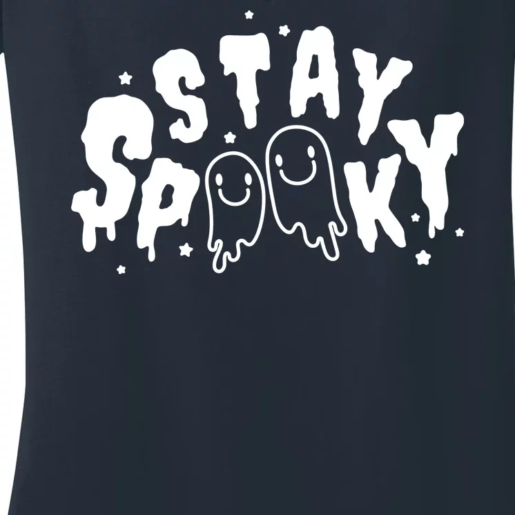 Stay Spooky Halloween Festive Women's V-Neck T-Shirt