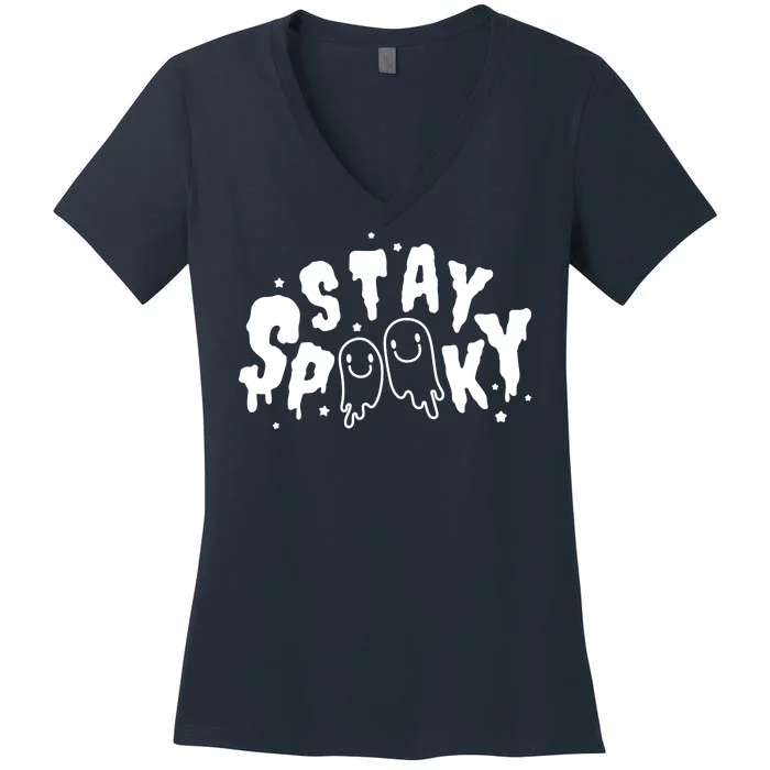 Stay Spooky Halloween Festive Women's V-Neck T-Shirt