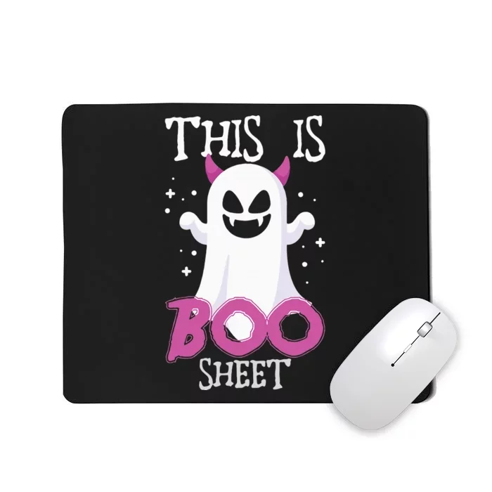 Spooky Specter Halloween Costume Mousepad