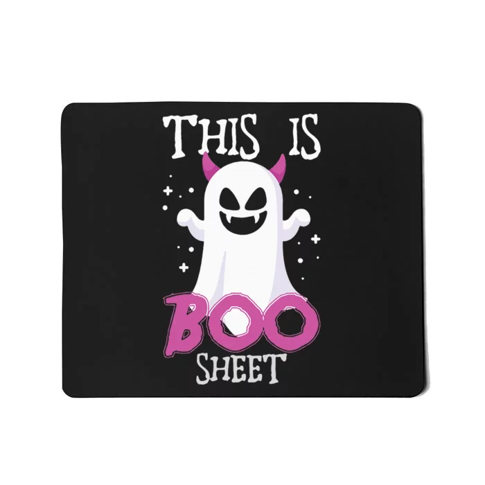 Spooky Specter Halloween Costume Mousepad