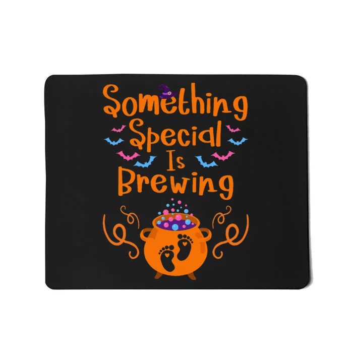 Spooky Surprise Halloween Baby Announcement Ideas Mousepad