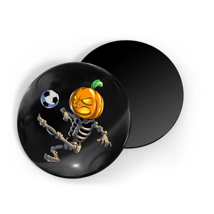 Soccer Skeleton Halloween Soccer Halloween Magnet