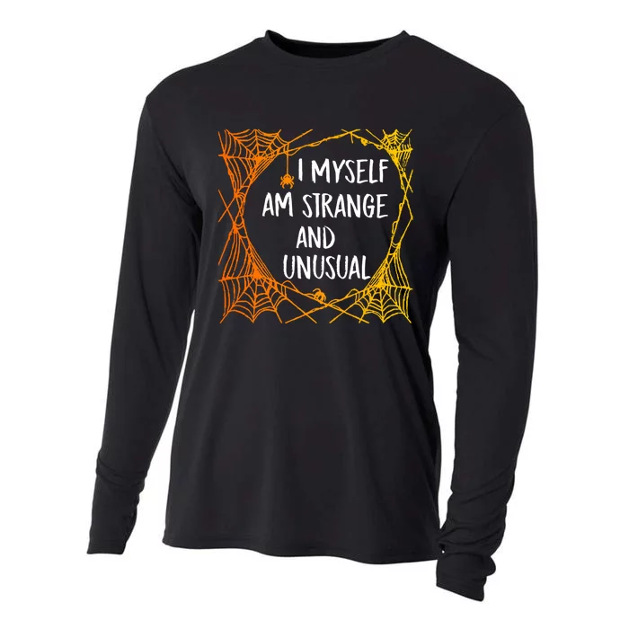 Spooky Spider Halloween Retro Cooling Performance Long Sleeve Crew