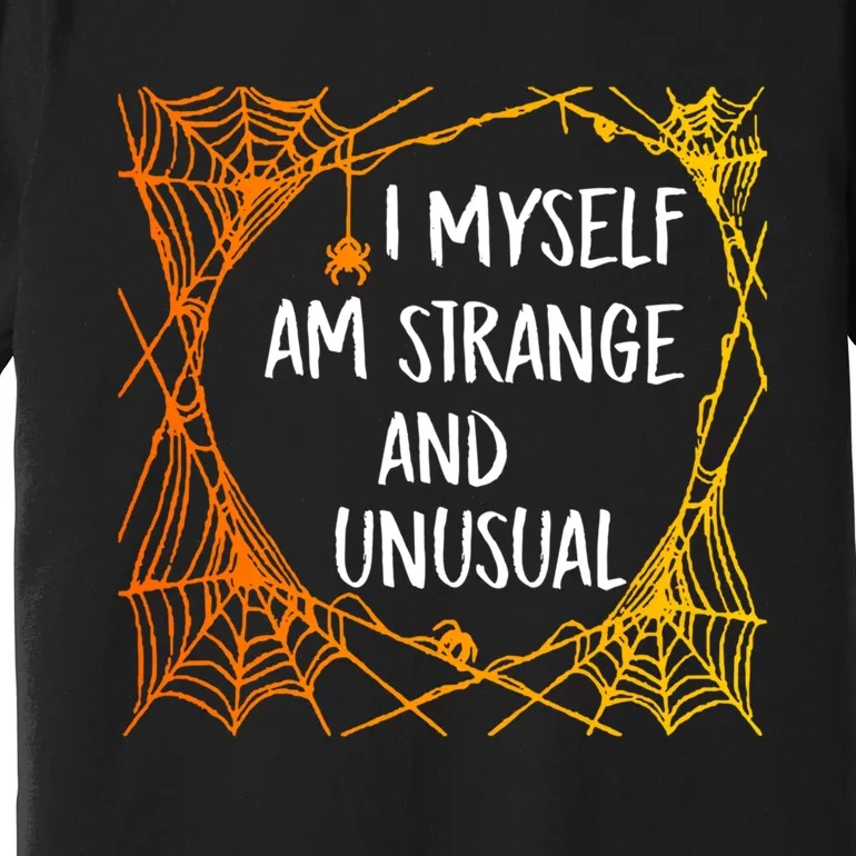 Spooky Spider Halloween Retro Premium T-Shirt