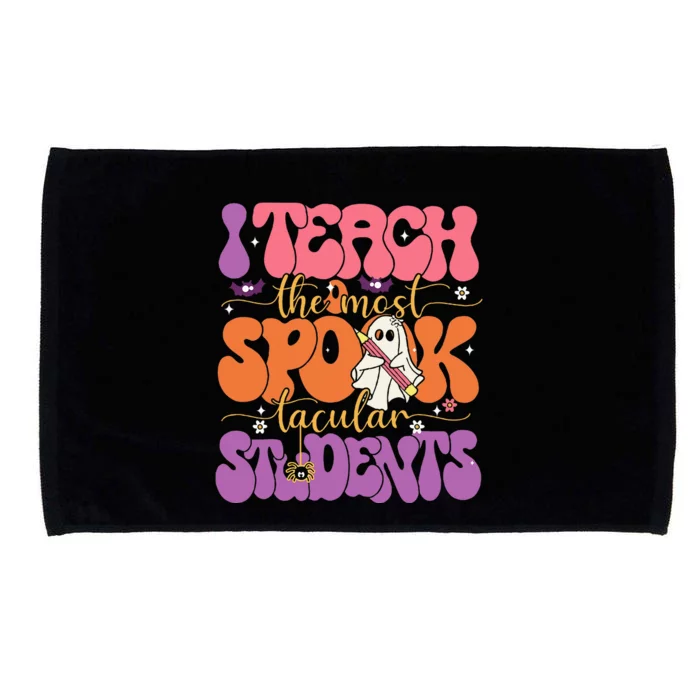 Spooktacular Students Halloween Teacher Gift Microfiber Hand Towel