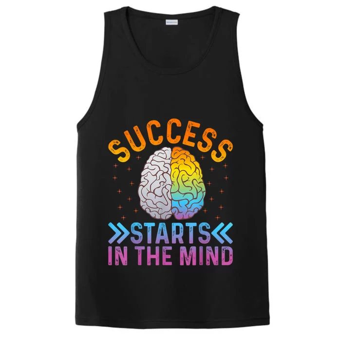 Success Starts In The Mind Motivational Success Mindset Performance Tank