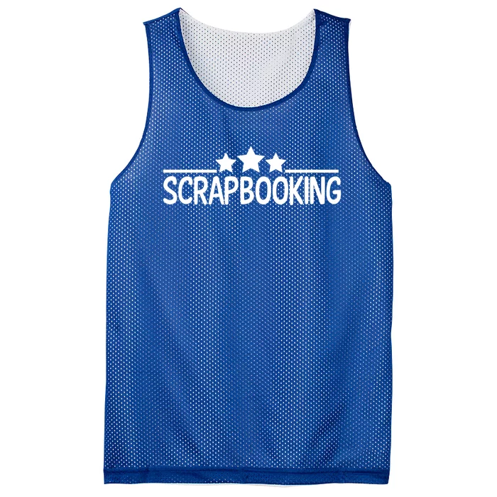 Scrapbook Scrapbooking I Do Crafts Scissor Cool Gift Mesh Reversible Basketball Jersey Tank