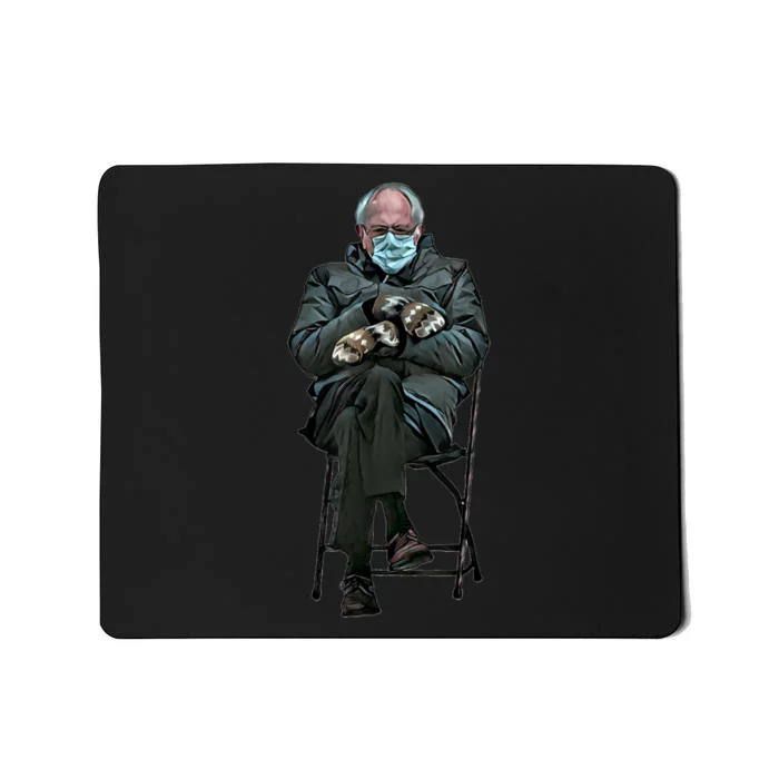 Sanders Sitting Inauguration Bernie Meme Chairman Sanders Mousepad