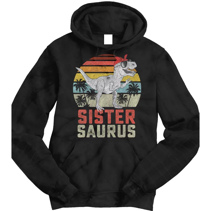 Sistersaurus Tie Dye Hoodie