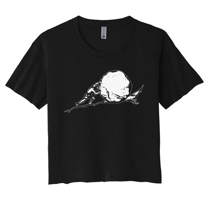 Sisyphus Women's Crop Top Tee