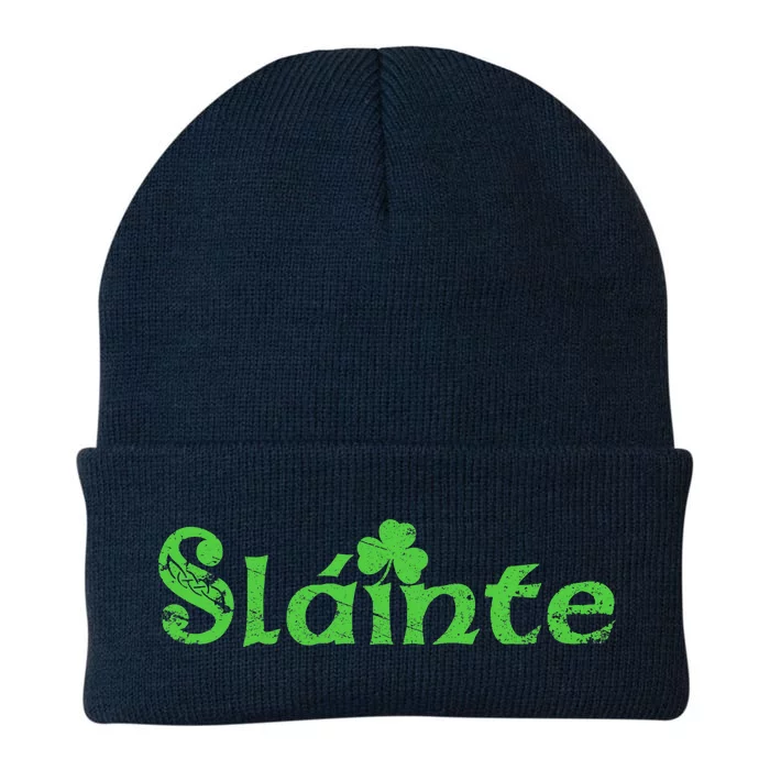 Slainte, Sláinte Irish Cheers, Health, St Patrick's Day Knit Cap Winter Beanie