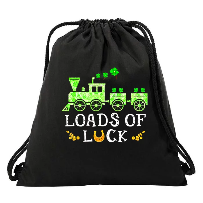 Shenanigan Squad Irish Flamingo Leprechaun St Patrick's Day Drawstring Bag