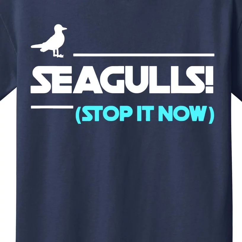 Seagulls Stop It Now Kids T-Shirt