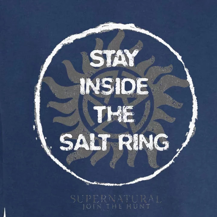 Supernatural Stay Inside The Salt Ring Garment-Dyed Sweatshirt