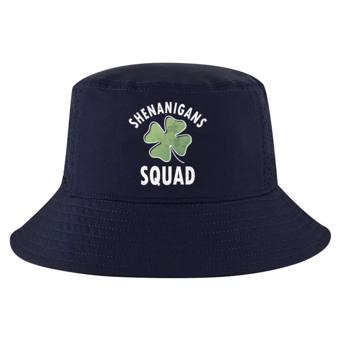 Shenanigans Squad Irish Gift Funny Saint Patricks Day Funny Gift Cool Comfort Performance Bucket Hat