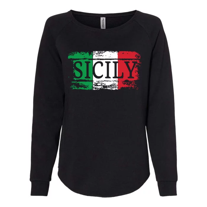 Sicily Womens California Wash Sweatshirt