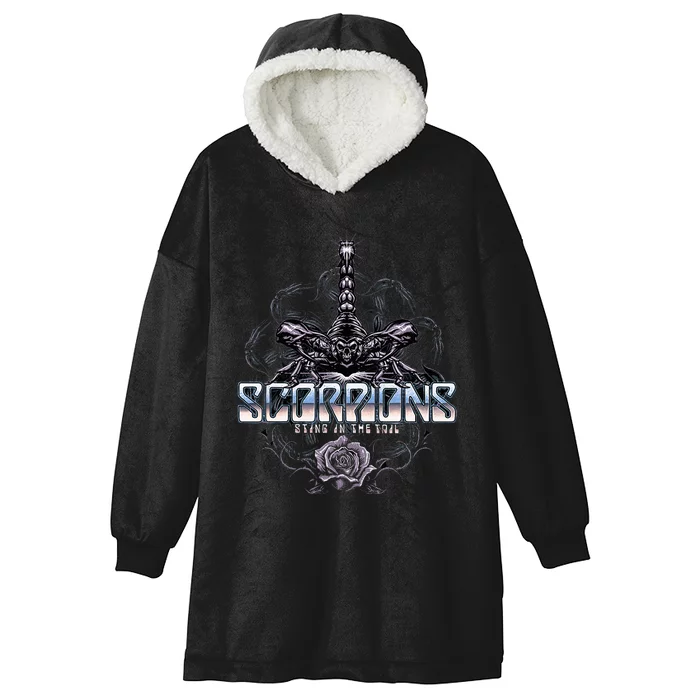 Scorpions Sting In The Tail Hooded Wearable Blanket