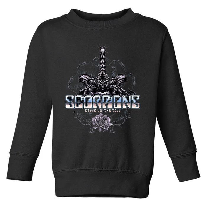 Scorpions Sting In The Tail Toddler Sweatshirt