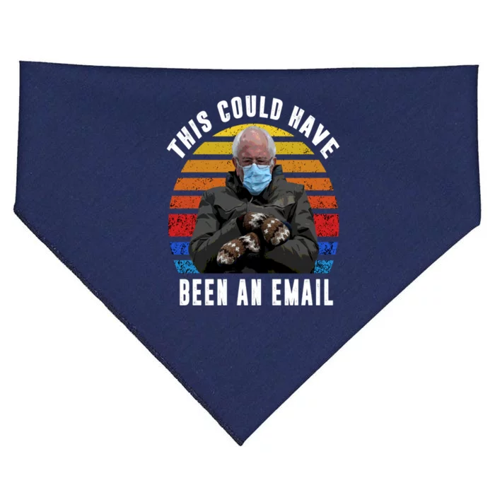 Sanders Sitting Inauguration Bernie Meme Chairman Sanders USA-Made Doggie Bandana