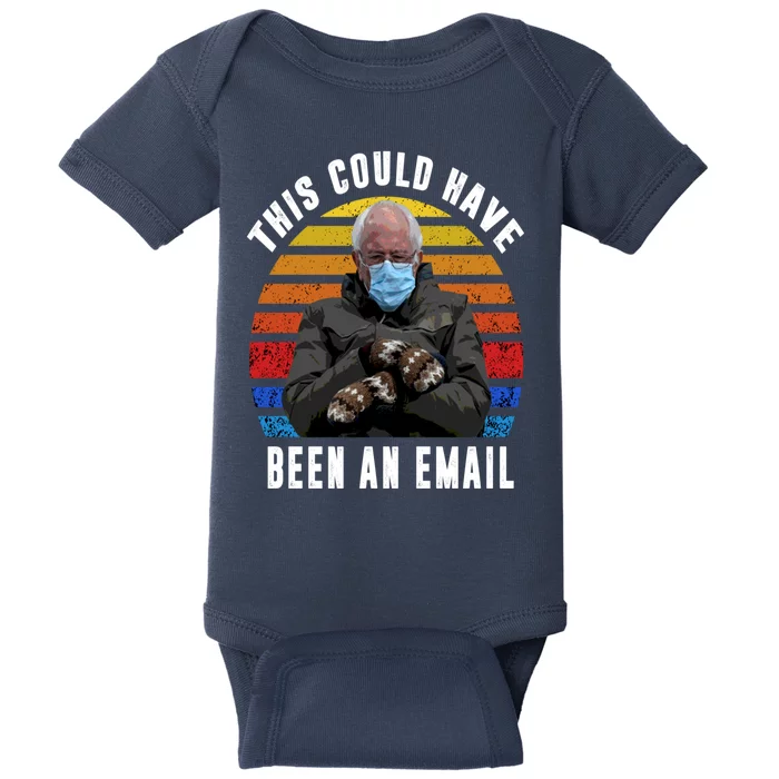 Sanders Sitting Inauguration Bernie Meme Chairman Sanders Baby Bodysuit