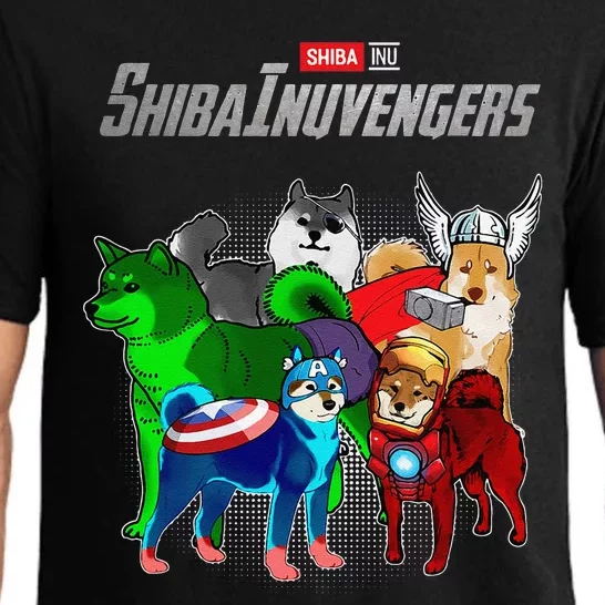 Shibainuvengers Shiba Inu Dog Mothers Day Pajama Set