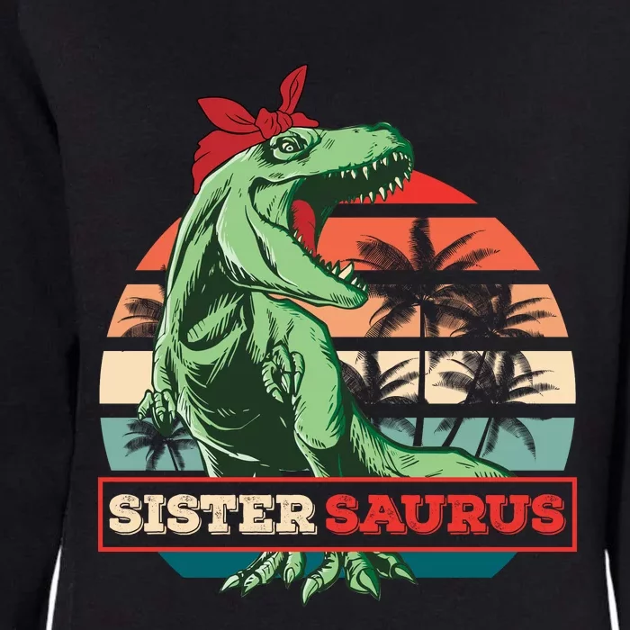 SISTERSAURUS Womens California Wash Sweatshirt