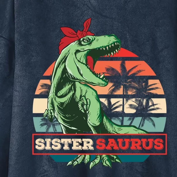 SISTERSAURUS Hooded Wearable Blanket