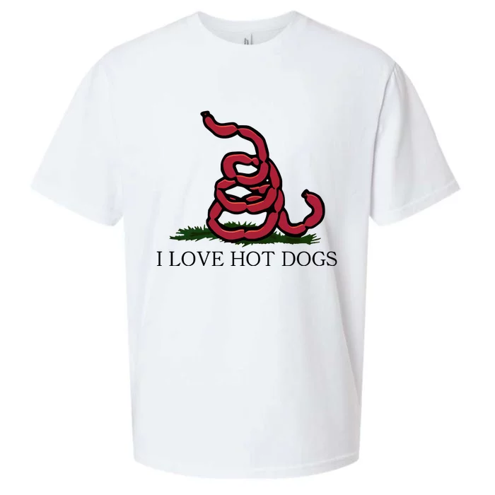 Shithead Steve I Love Hot Dogs Sueded Cloud Jersey T-Shirt