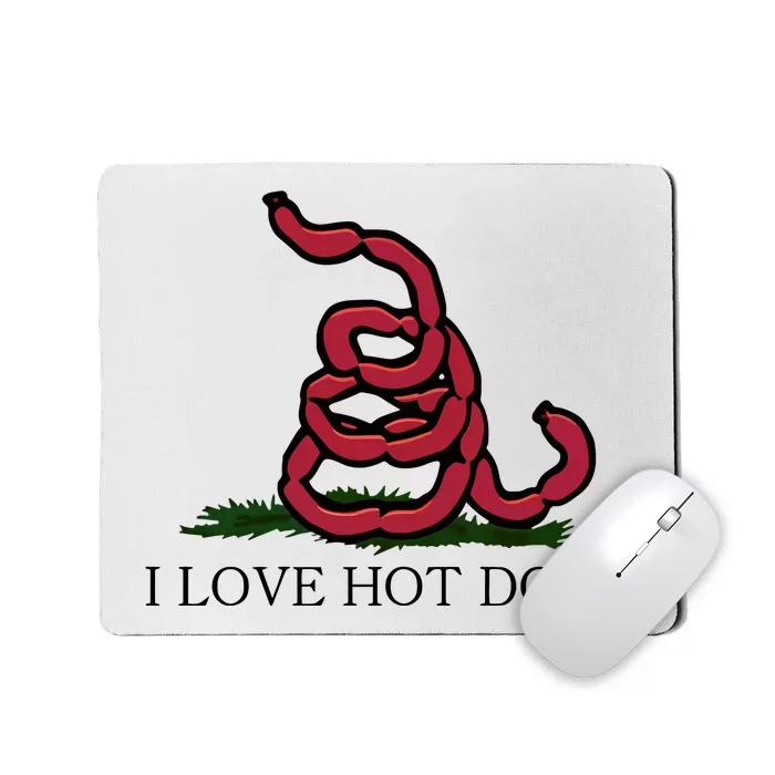 Shithead Steve I Love Hot Dogs Mousepad