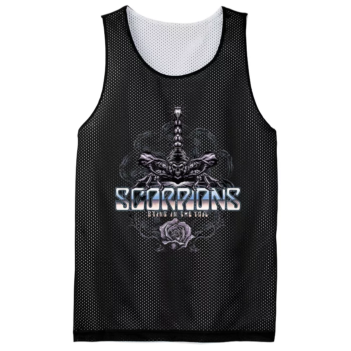 Scorpions Sting In The Tail Mesh Reversible Basketball Jersey Tank