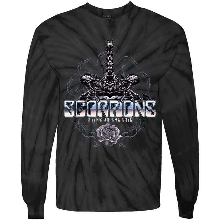 Scorpions Sting In The Tail Tie-Dye Long Sleeve Shirt