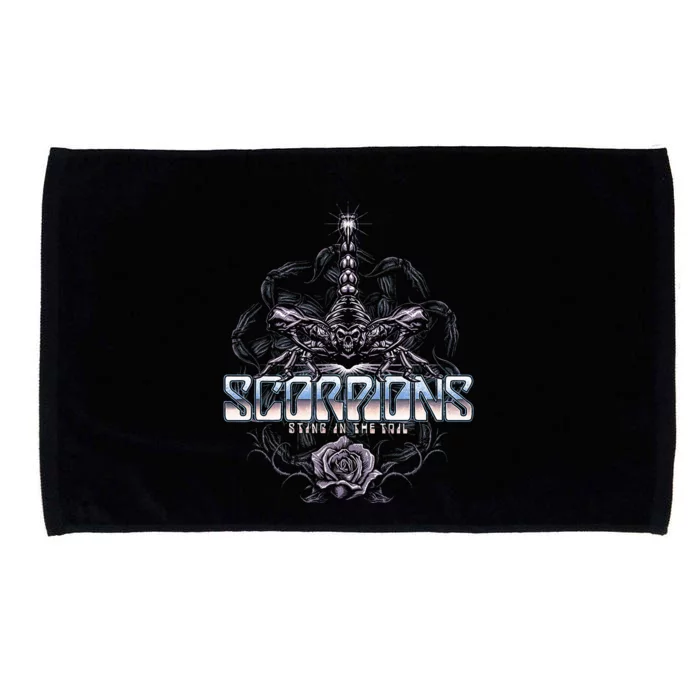 Scorpions Sting In The Tail Microfiber Hand Towel