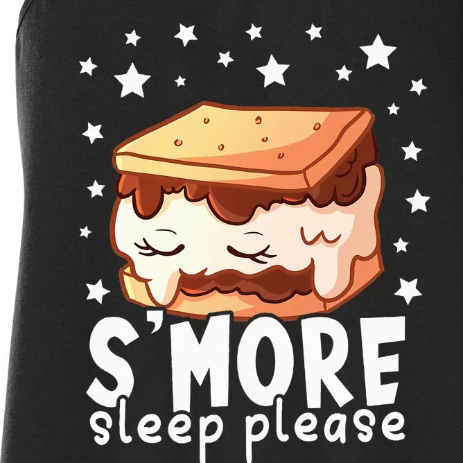 Smore Sleep I Marshmallow Pajamas Forcamping Women's Racerback Tank