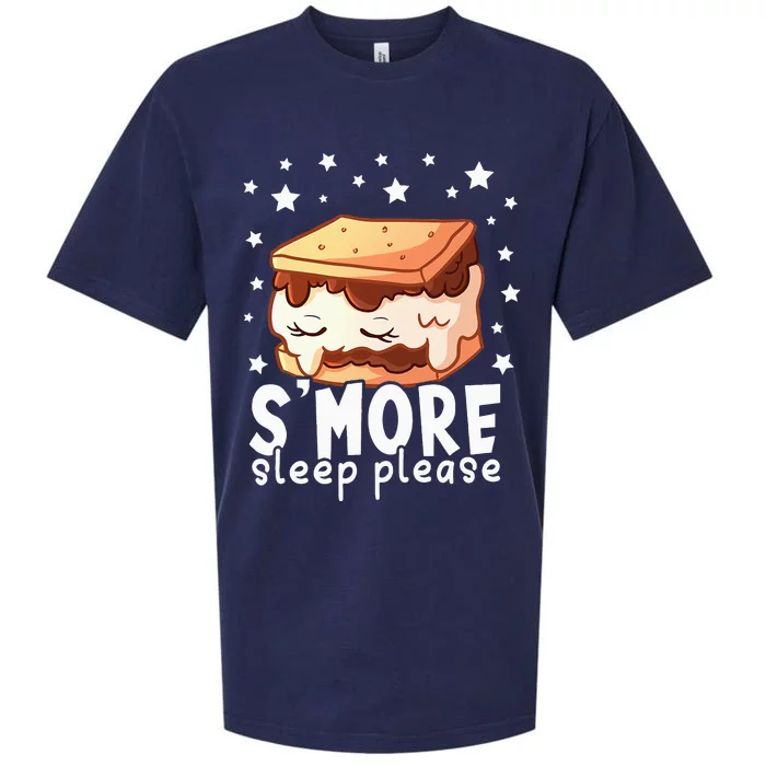 Smore Sleep I Marshmallow Pajamas Forcamping Sueded Cloud Jersey T-Shirt