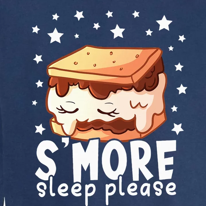 Smore Sleep I Marshmallow Pajamas Forcamping Garment-Dyed Sweatshirt