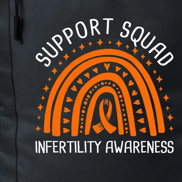 Support Squad Infertility Awareness Daily Commute Backpack