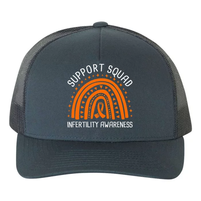 Support Squad Infertility Awareness Yupoong Adult 5-Panel Trucker Hat