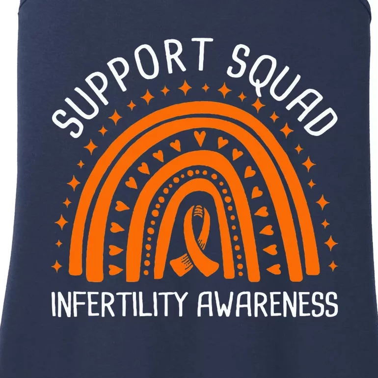 Support Squad Infertility Awareness Ladies Essential Tank