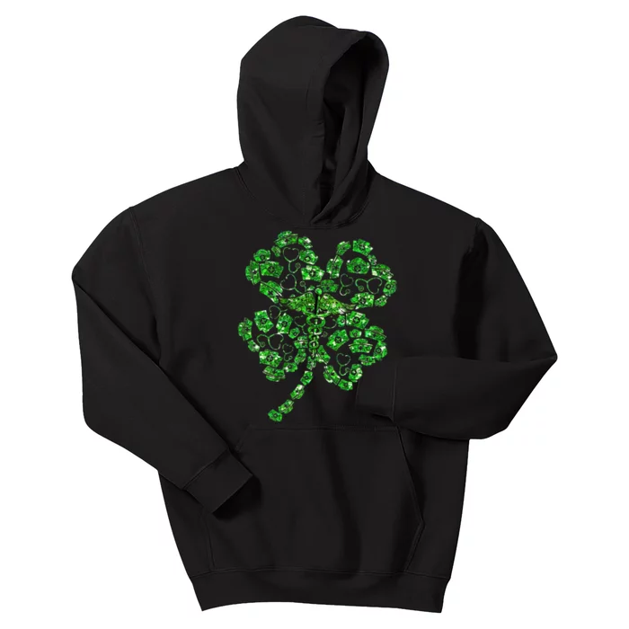 Shamrock Stethoscope Irish Nurse St Patricks Day Lucky Kids Hoodie