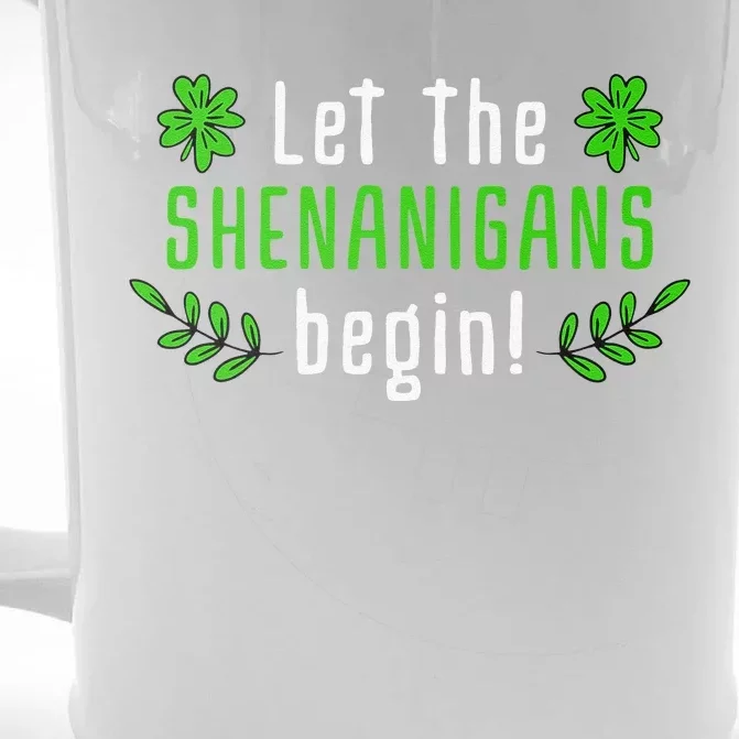 Shenanigans Saint Irish Pats St. Patrick's Day Costume Front & Back Beer Stein