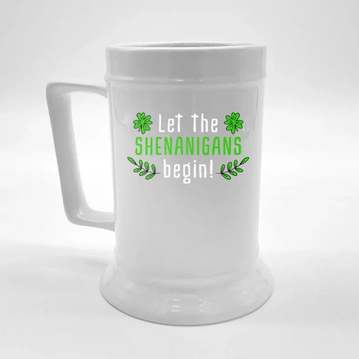 Shenanigans Saint Irish Pats St. Patrick's Day Costume Front & Back Beer Stein