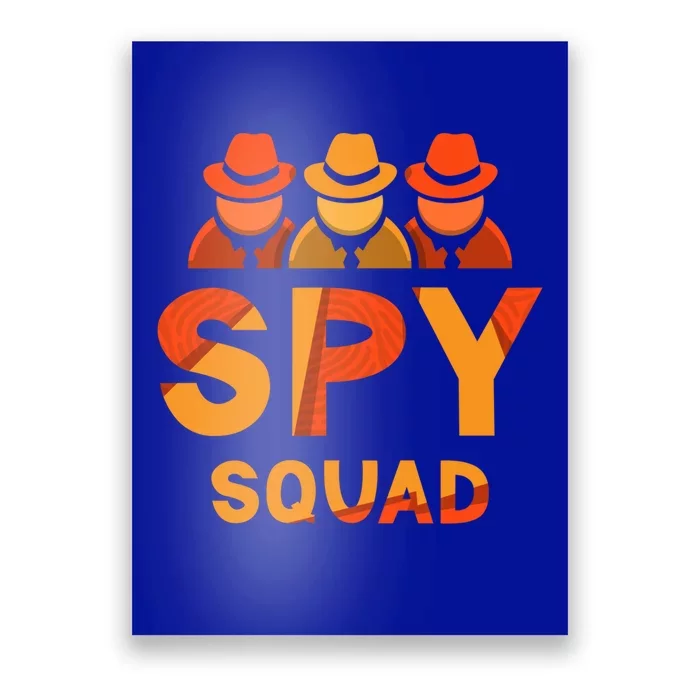 Spy Squad Investigator Private Detective Investigation Funny Gift Poster