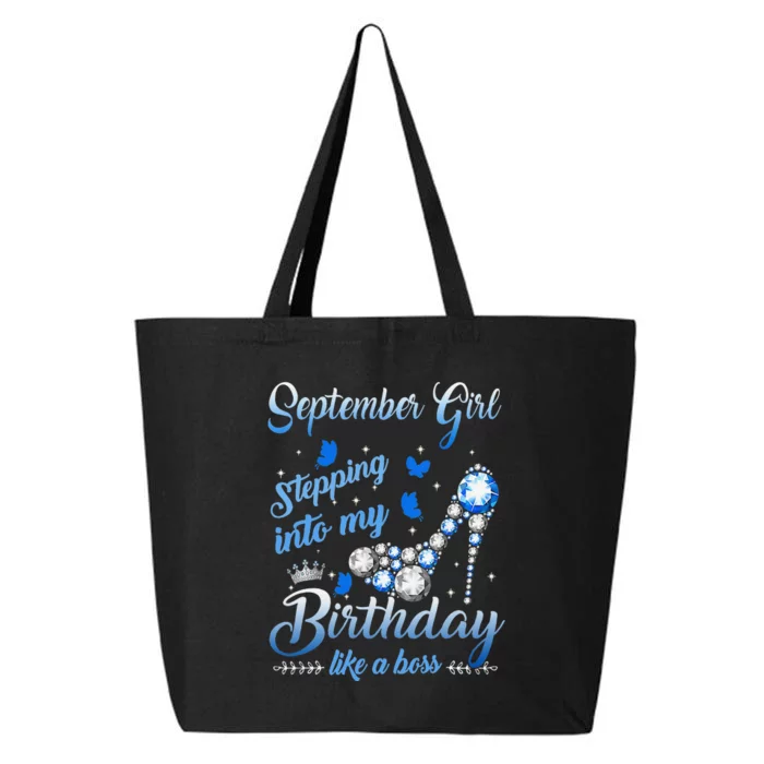 September Stepping into My Birthday Like a Boss 25L Jumbo Tote